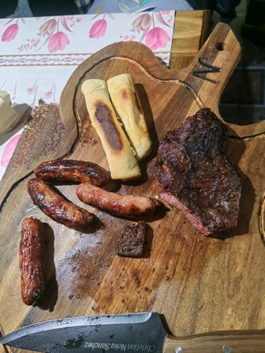 Customer photo review of Tenaza parrillera 40 cm