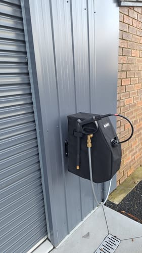 Customer photo review of R18 Pressure Washer Canvas Cover