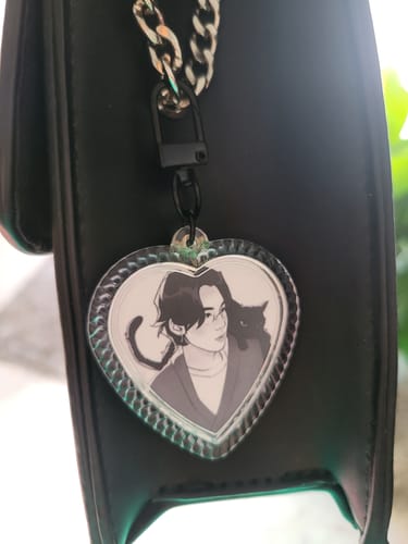 Customer photo review of Heart Charms