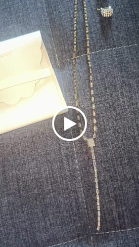 Customer video review of Orecchini "Favola notturna"