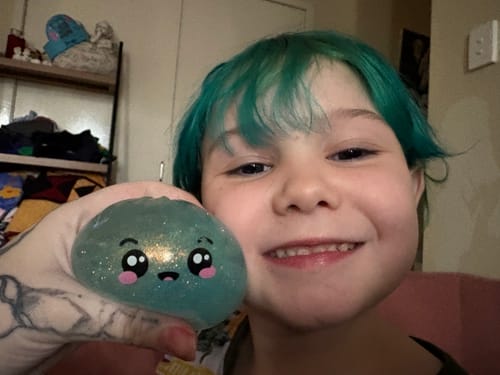 Customer photo review of Trending Mystery Squishy Bag - Includes 1 Butter Stick