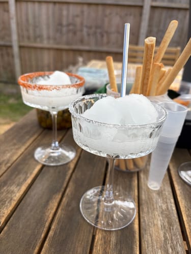 Customer photo review of Margarita Frozen Cocktail Mix 5L
