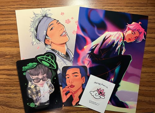Customer photo review of ALIENS Photocard Holder