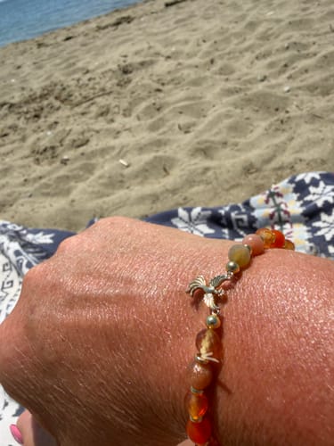 Customer photo review of Phoenix Charm Crystal Energy Bracelet
