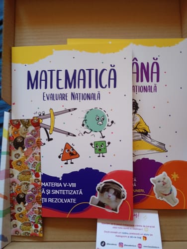 Recenzie cu fotografie de la un client despre Pachet Evaluare Națională (Română + Matematică) Bacademia