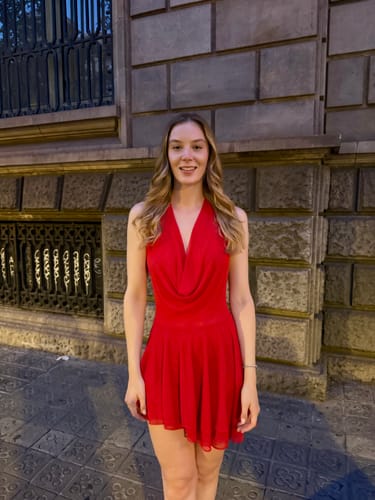 Customer photo review of The Freya Dress