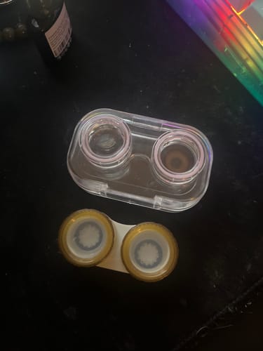 Customer photo review of Eyemoody Midnight Black | 6 Months, 2 pcs