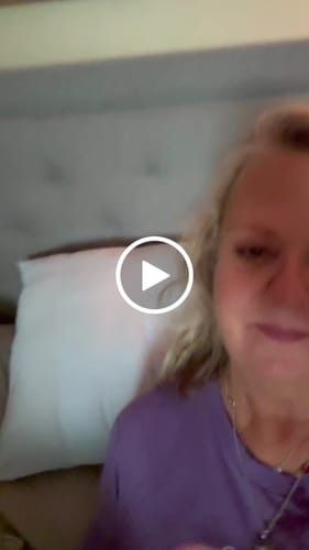 Customer video review of Puff Pillow