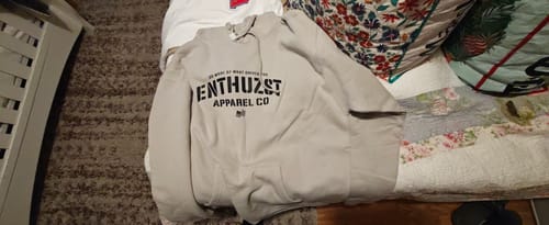 Customer photo review of STENCIL HOODIE