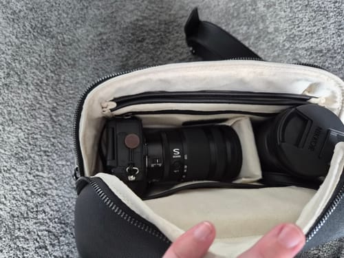 Customer photo review of LOULEX organizer-bag