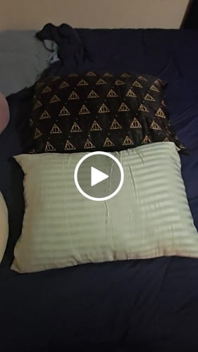 Customer video review of Puff Pillow