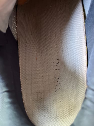 Customer's Ortopéd Pro Talpbetét orthopaedic insole placed inside a shoe.