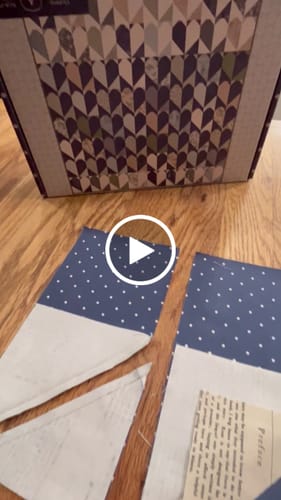 Customer video review of Achy Breaky Pre-Cut Quilt Kit – Featuring True Love by Moda ❤️