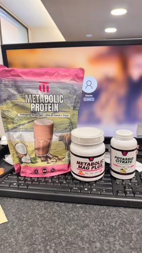 Customer photo review of Metabolic Mag PLUS 300gr polvere - Magnesio
