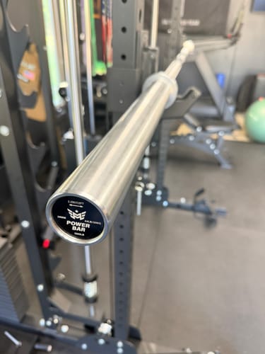 Customer photo review of Major Fitness Heritage Series Power Bar 7.2ft 1500lb