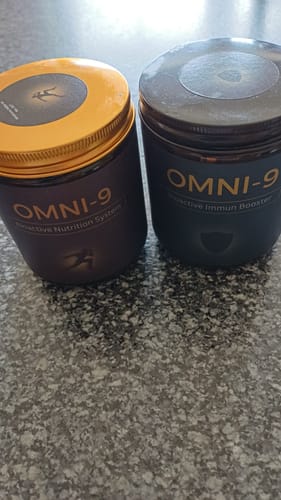 Customer photo review of OMNI9 – Bioaktives Nutrition System
