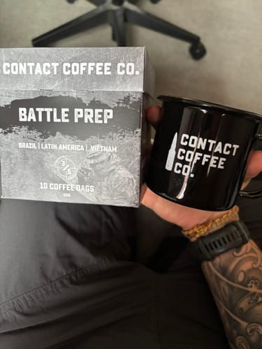 Customer photo review of Enamel mug