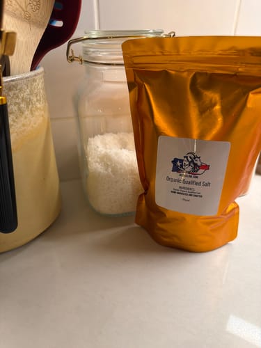 Customer photo review of Hand Harvested / Organic Qualified Salt