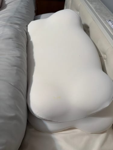 Customer photo review of CloudAlign™ Pillow