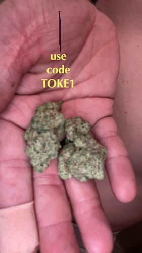 Customer photo review of Blue Crack THCA Flower