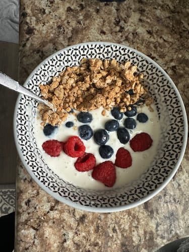 Customer photo review of Whey Protein Powder - Single Serving Sample Stick Packs