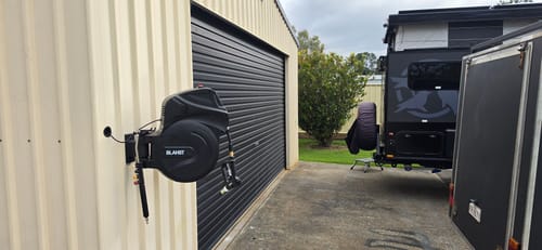 Customer photo review of R30 Wall-Mounted Pressure Washer
