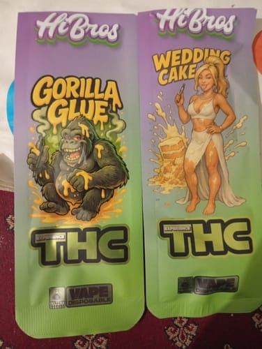 Customer photo review of Hi Bros® - Wedding Cake 90% SATIVA Blend
