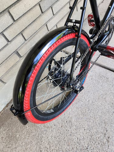 Customer photo review of Velo Orange Smooth Fenders