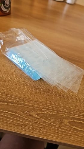 Customer photo review of Nail Adhesive Tabs - 480 Pcs