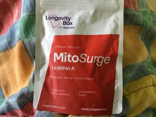 Customer photo review of MitoSurge Urolithin A Supplement