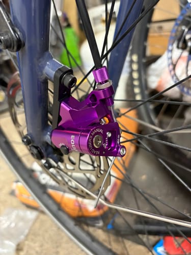 Customer photo review of Growtac Equal Brakes - Flat Mount