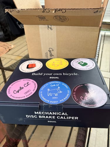 Customer photo review of Growtac Equal Brakes - Flat Mount