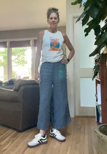 Customer photo review of Lily - Wide Toe Shoes
