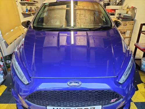 Customer photo review of Proform Headlight Eyebrows - Mk7.5 Fiesta (Various Finishes)
