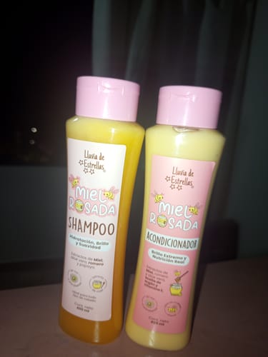 Customer photo review of SHAMPOO+ACONDICIONADOR MIEL ROSADA