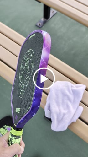 Customer video review of Galaxy Edge Tape (3 pack) - Pickleball Paddle Edge Tape