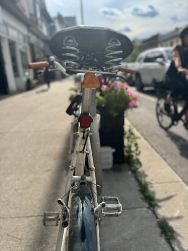 Customer photo review of Blue Lug Reflective Triangle (Mini)