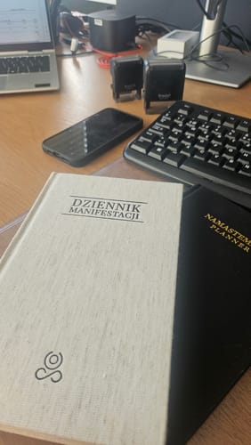 Recenzja produktu Dziennik Manifestacji ze zdjęciem od klienta