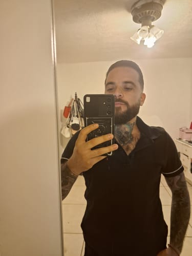 Customer photo review of Aceite Para Barba · Paquete De 3 Fragancias