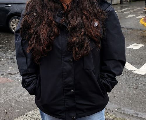 Customer photo review of Chaqueta Impermeable