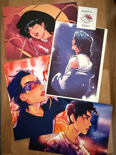 Customer photo review of Jin Prints