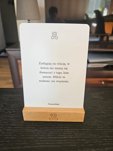 Recenzja produktu Karty Afirmacyjne ze zdjęciem od klienta