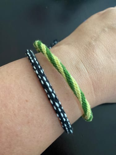 Customer photo review of Kumihimo Bracelet Kit