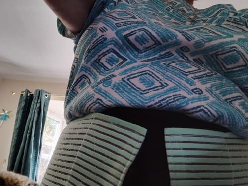 Customer photo review of Lumbowrap® Dual-Compression Back & Hips Stability Brace