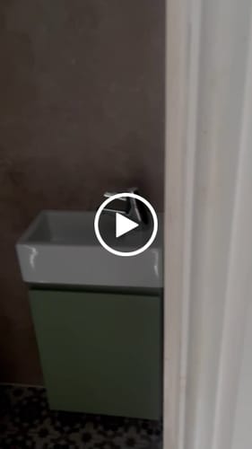 Customer video review of Premium Beige Concrete Matt Shower Wall Panel - 1M x 2.4M
