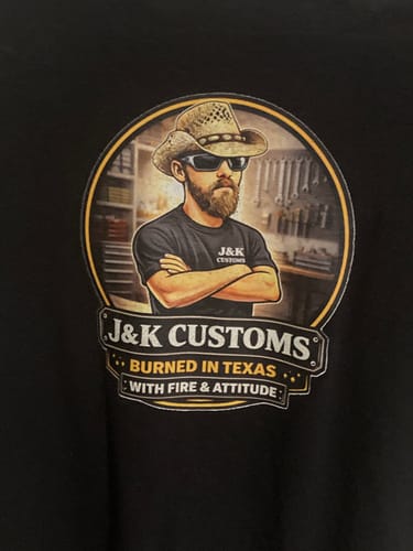 Customer photo review of DTF Transfers Gangsheet Builder
