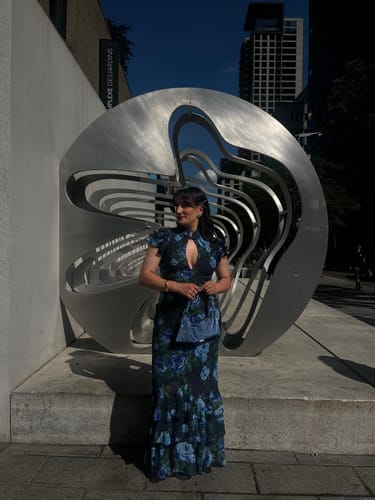 Customer photo review of Gracie Dress by Sau Lee - RENTAL