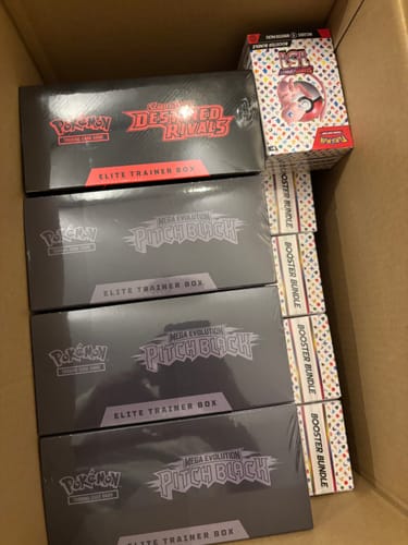 Customer photo review of Pokémon Scarlet & Violet – Destined Rivals Elite Trainer Box