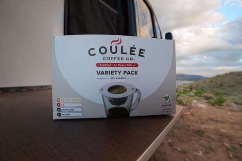 Customer photo review of Core Roast Variety Pack – 20 Pre-Filled Paper EcoPours™