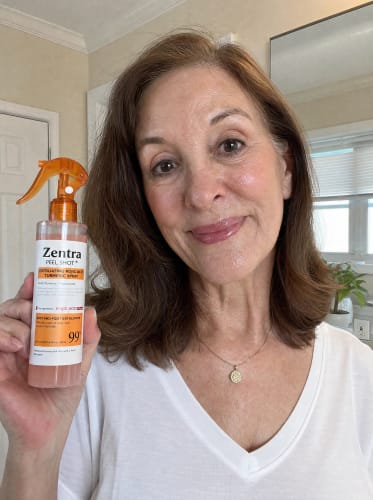 Customer photo review of Zentra - Korean Kojic Acid Peel Shot